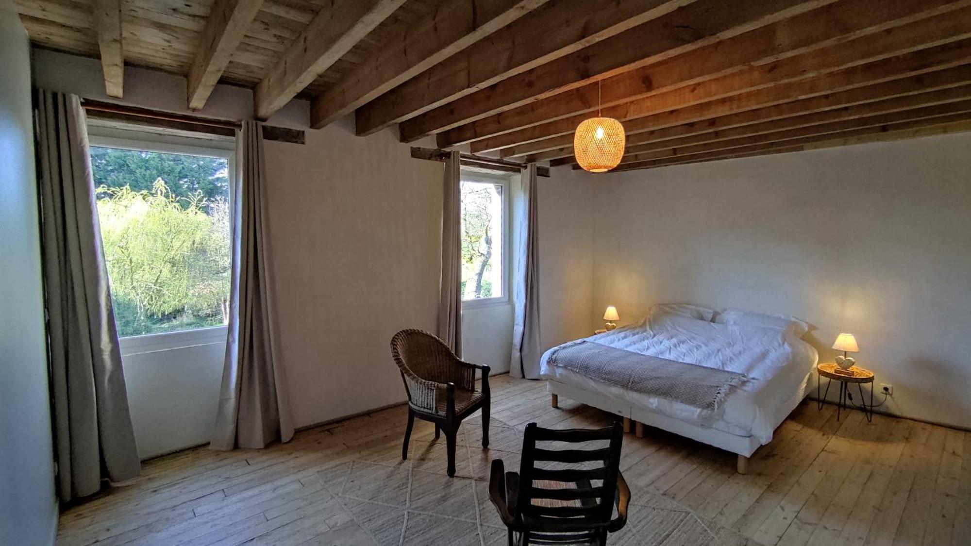 Chambre D'Hote En Gite - Moulin De La Houssaie - Broceliande Guer Eksteriør bilde