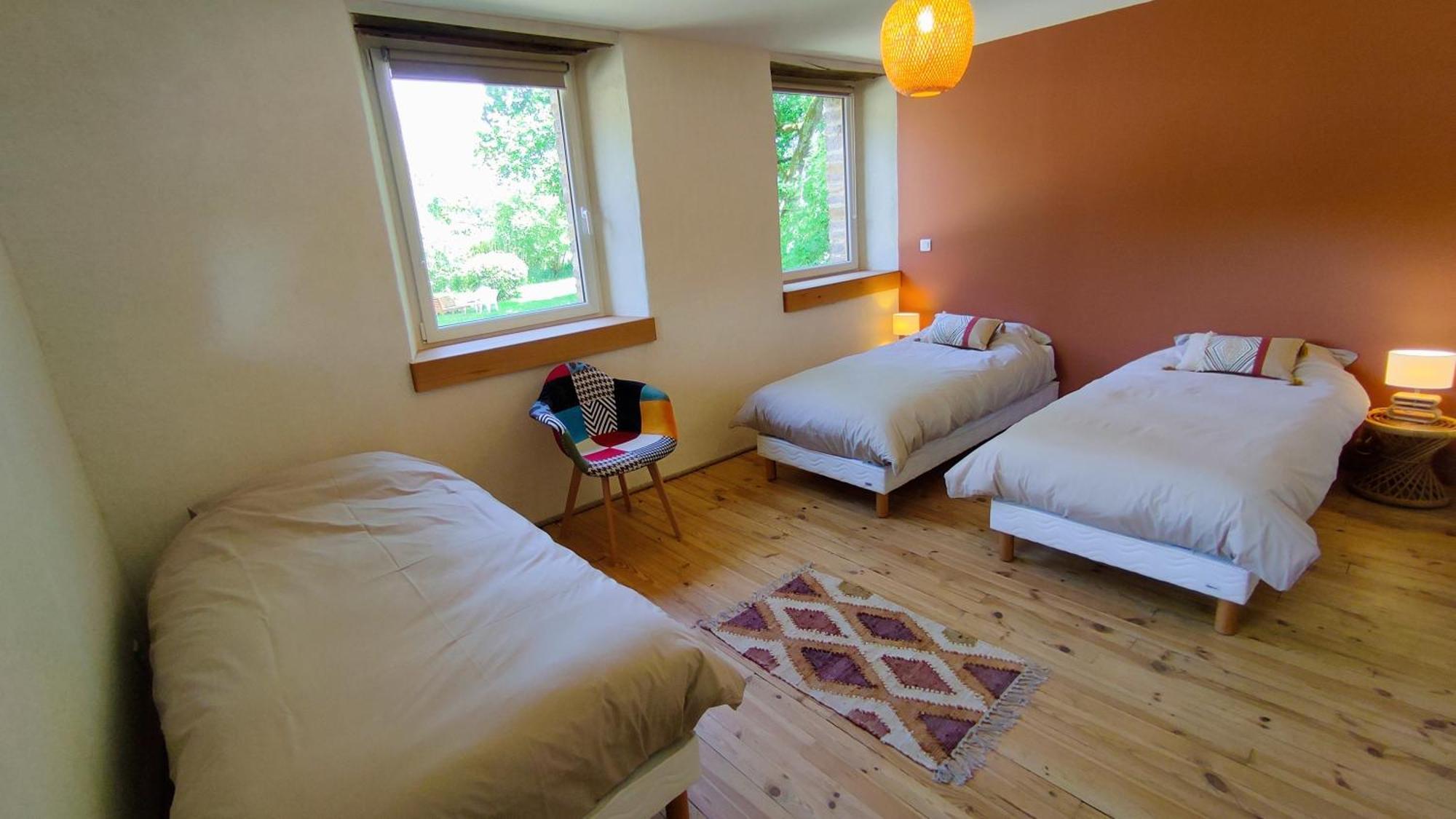 Chambre D'Hote En Gite - Moulin De La Houssaie - Broceliande Guer Eksteriør bilde